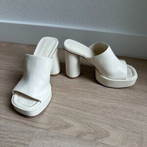 Open Edit Penni Platform Slide Sandal